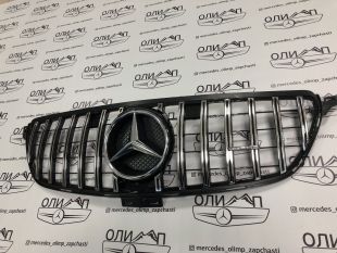 Решетка радиатора на Mercedes GLE w166 GT хром